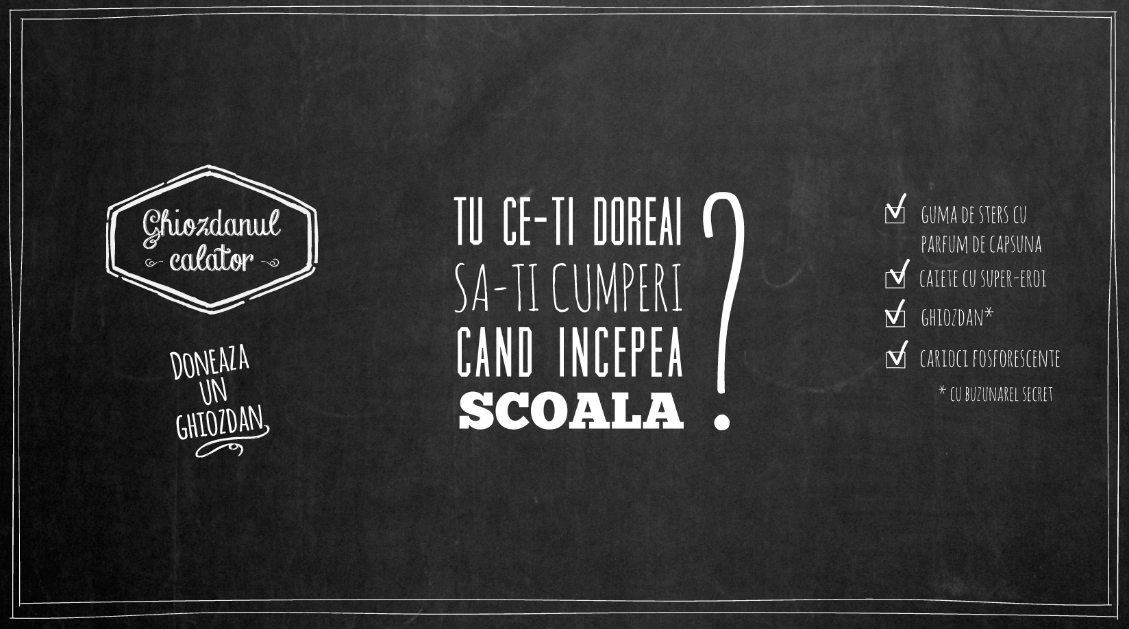 Ghiozdanul călător