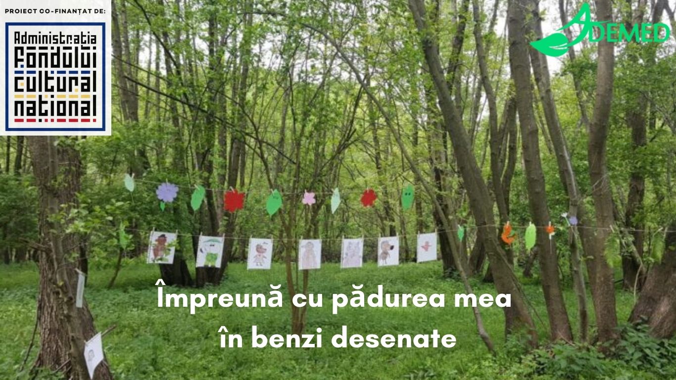 Împreună cu pădurea mea în benzi desenate