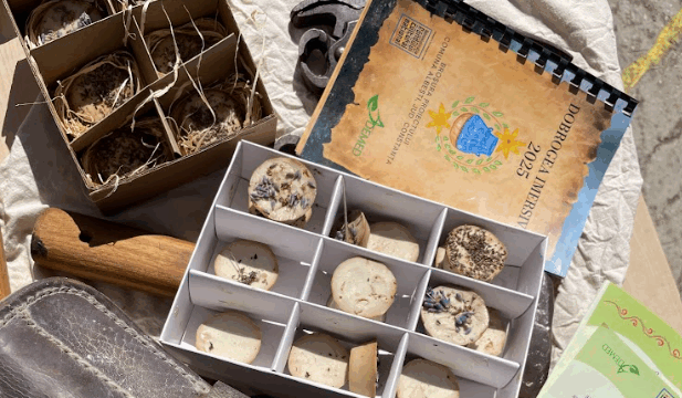 Deschiderea proiectului - mostre de săpun