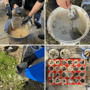 Atelier de săpunărit, sapun traditional de pelin. Ucenic pentru o saptamana de Andrei Ghitescu